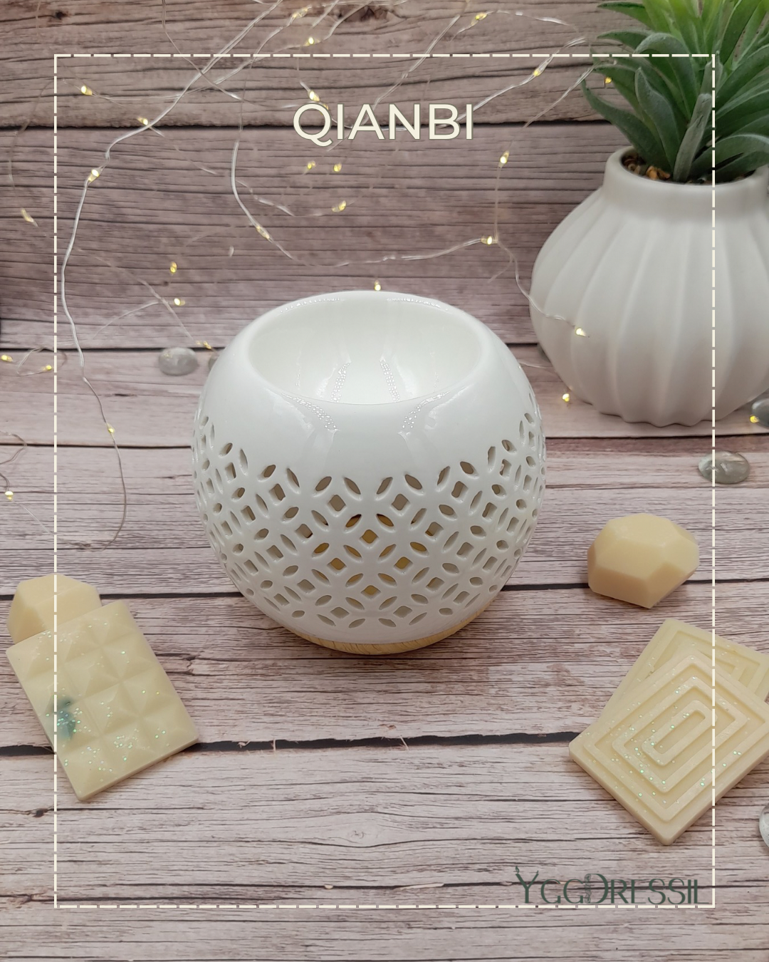 QIANBI: Brûleur à parfum en céramique