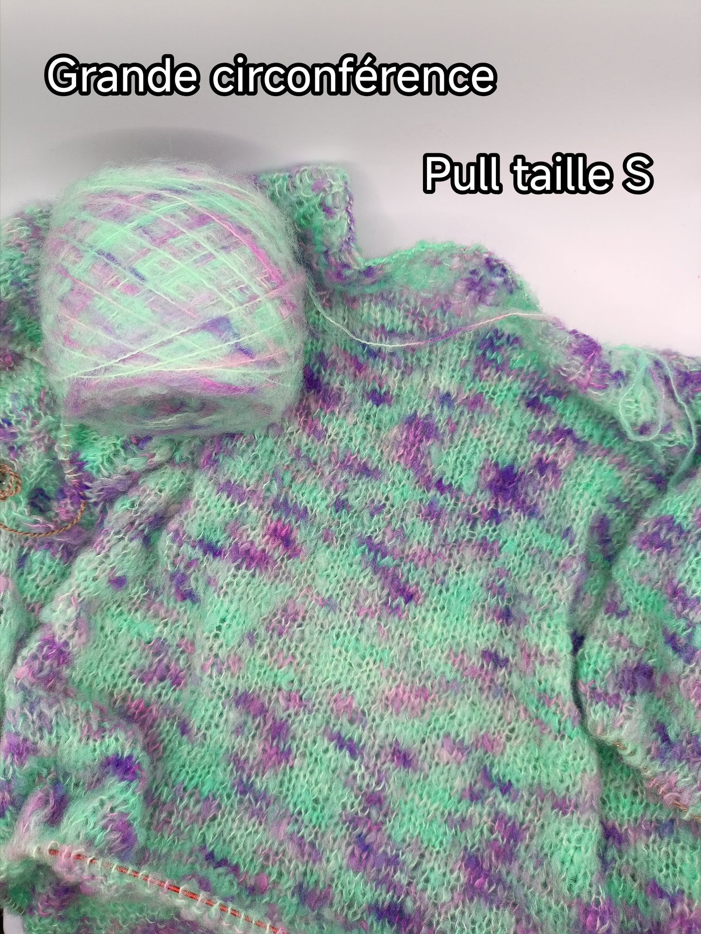 Graouhh - Purple - Écheveaux de laine Léopard teint à la main