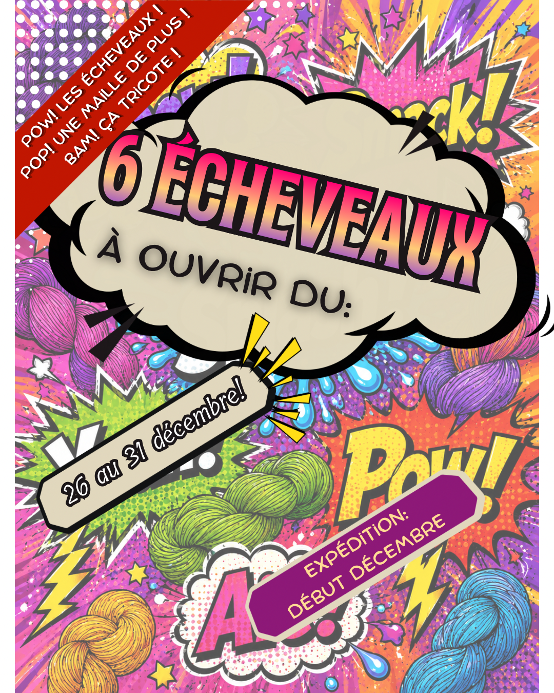 20G - Calendrier de l’Après - POW, POP, BAM!