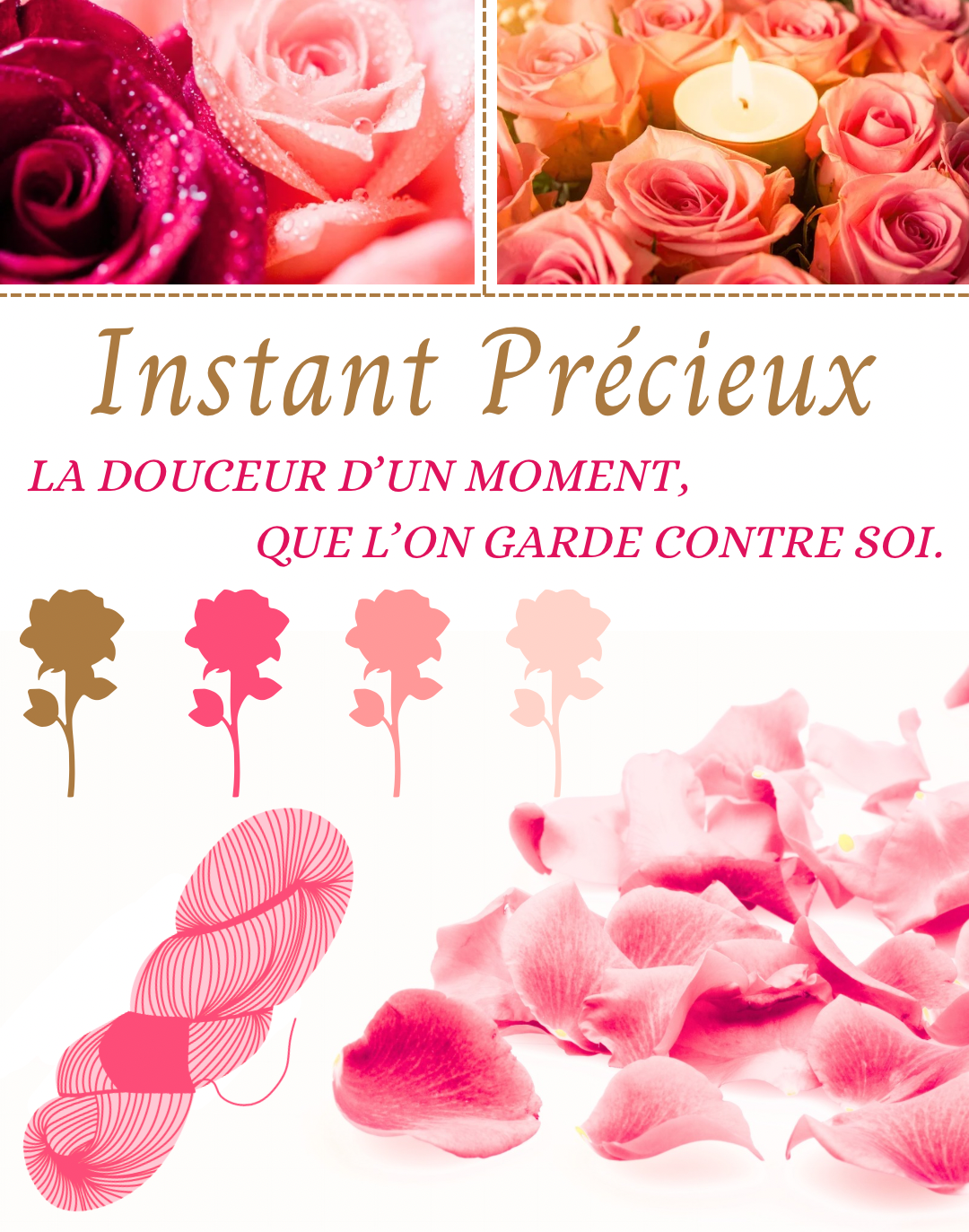 Box Surprise: Instant Précieux - 200g de laine - Écheveaux de laine teint à la main