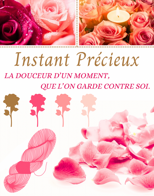 Box Surprise: Instant Précieux - 200g de laine - Écheveaux de laine teint à la main