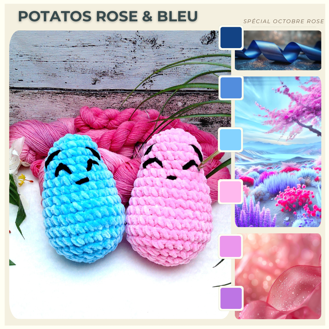 Potatoes Rose - Bleu