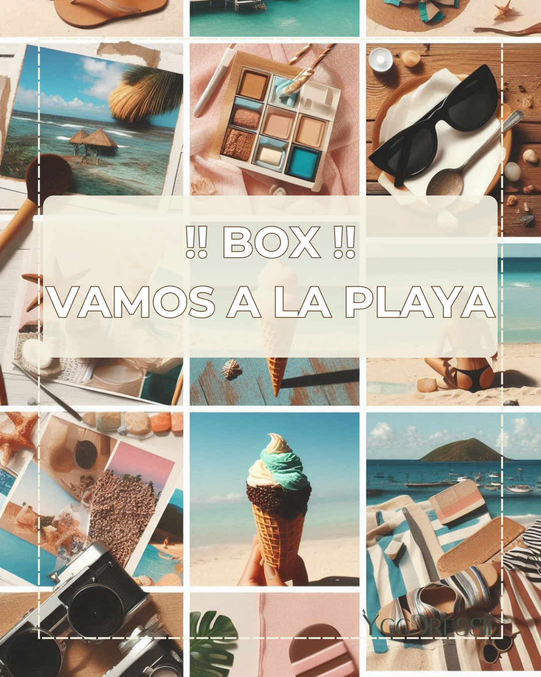 Vamos a la playa - Summer Box laineuse d’été estivale - Box de laine teinte à la main - Écheveaux fingering