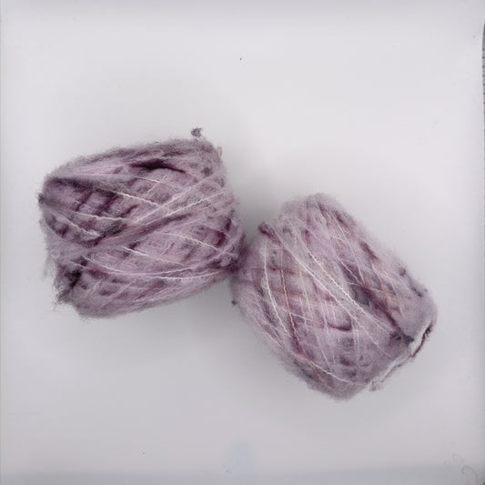 Graouhh - Purple - Écheveaux de laine Léopard teint à la main