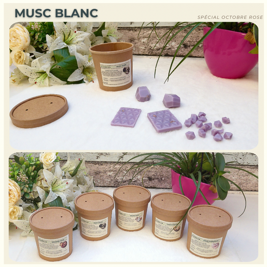 Pot fondant 50G - Musc blanc