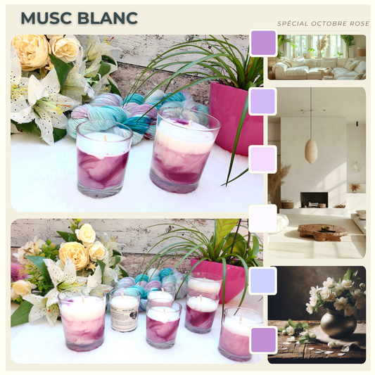 Musc Blanc - Effet Marbré