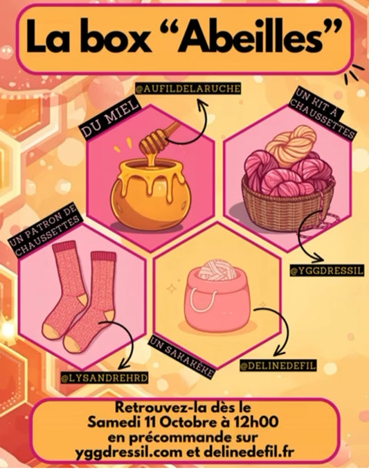 Box abeilles: Go chez: Delinedefil.fr 🐝🍯